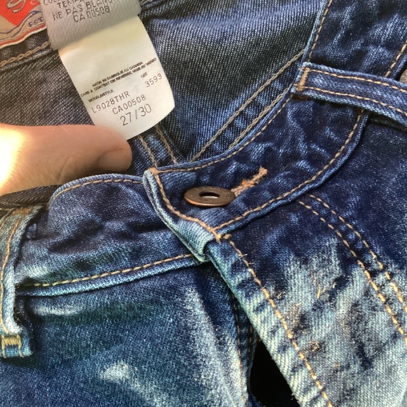 Vintage Silver jeans, dark wash, boot cut, made in Canada, 100% cotton - Picture 5 of 6